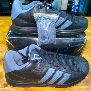 Adidas black and grey trainers: Men’s Ten Wide